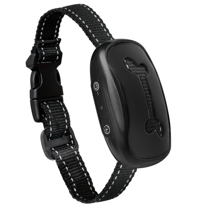 🐶 Rechargeable Safe Anti Bark Dog Collar – Ultrasonic & Vibration Training Device