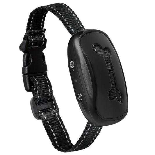 🐶 Rechargeable Safe Anti Bark Dog Collar – Ultrasonic & Vibration Training Device