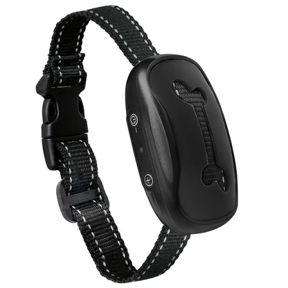 🐶 Rechargeable Safe Anti Bark Dog Collar – Ultrasonic & Vibration Training Device
